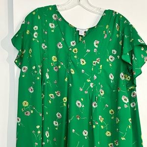 Women’s dress silk shirt size 2x